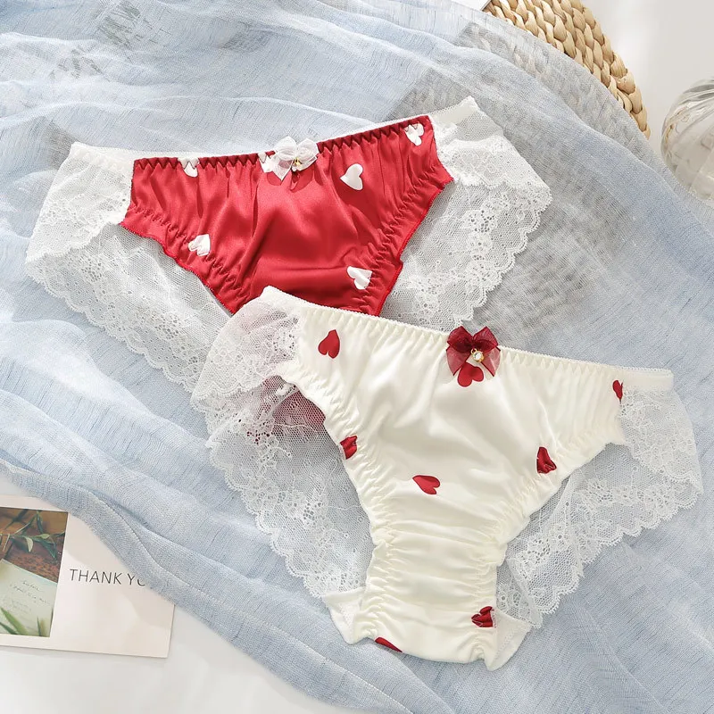 Сексуальные кружевные атласные красивые женские трусики для девочек прозрачные