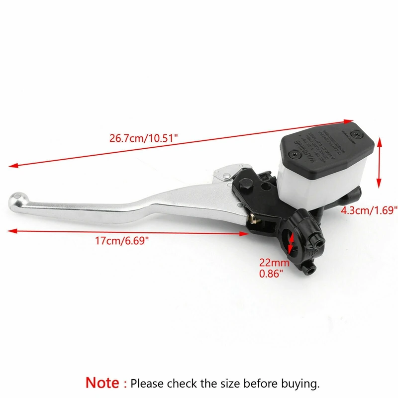 Brake Master Cylinder Assembly for Arctic Cat 250 300 375 400 454 500 0502-387 | Cylinders &amp Parts