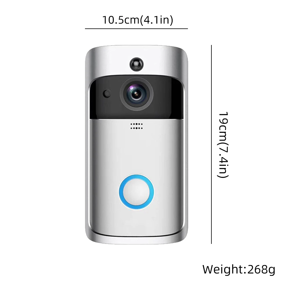 Видео домофоны Проводной видео дверной звонок Домофон Системы Ночное видение IR