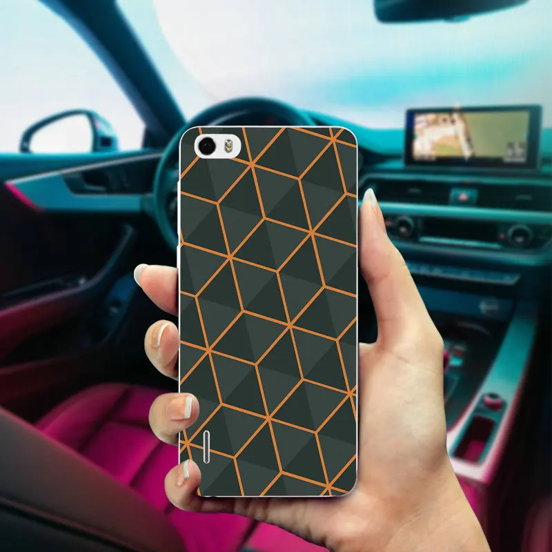 Marble Pink Mint Gold Cubes Style Soft TPU Phone Cases for Huawei P20 P10 P9 P8 Lite Mate 10 Pro Y5 Y6 II Y7 Honor 6X 7X 9 | Мобильные