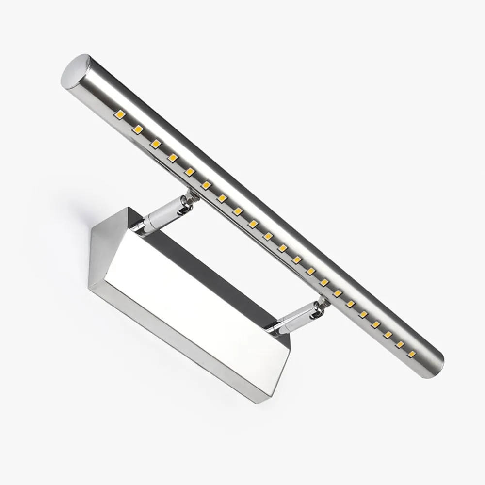 Скандинавский светодиодный настенный светильник зеркальный для ванной комнаты