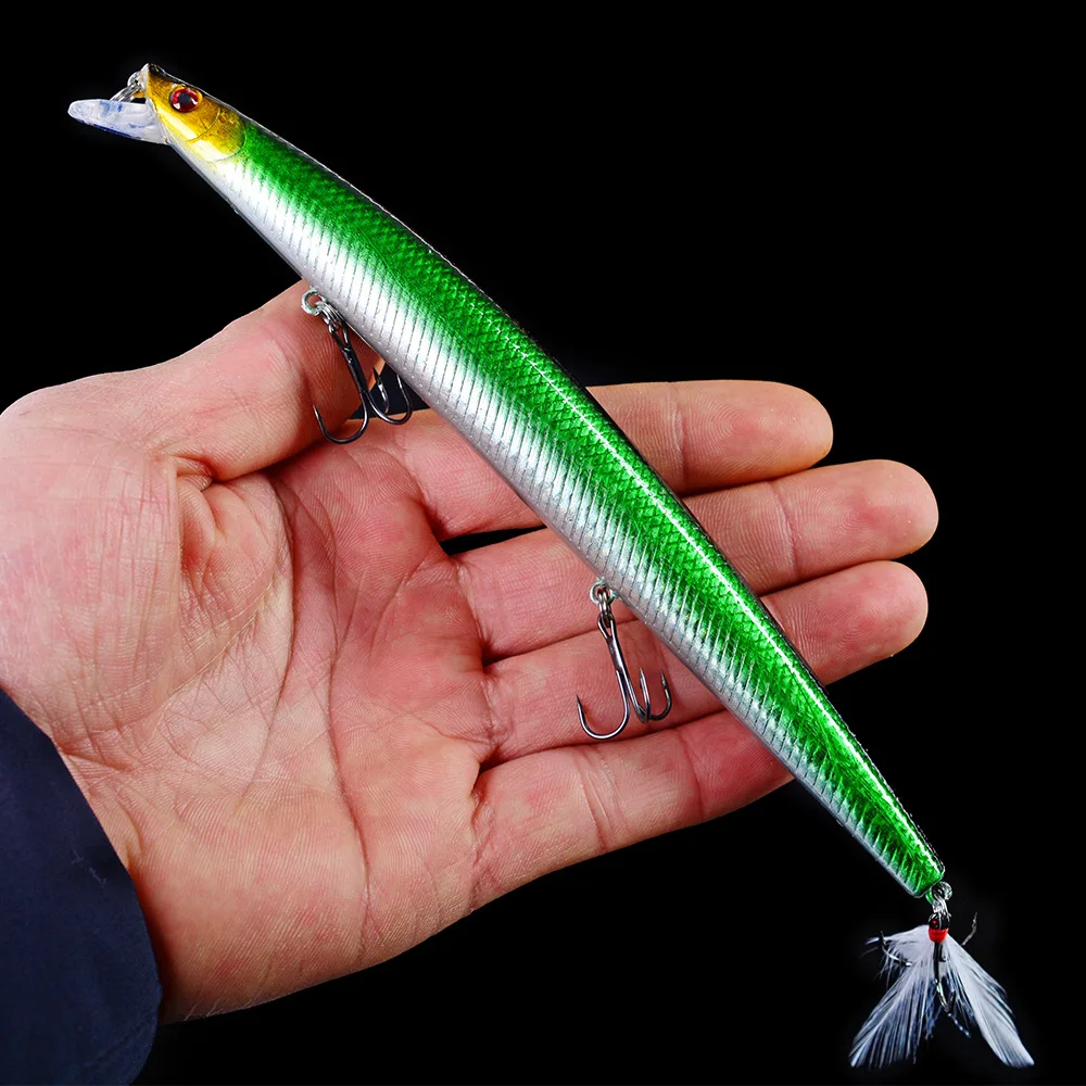 

New 6 Minnow Mino Bait 18.5cm/ 25G Luya Fishing Lure Bionic Bait 6# Hook E-commerce Fishing Gear Popular DXM010