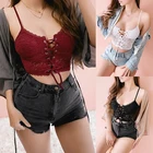 2021 модные укороченные топы, Популярное удобное однотонное нижнее белье, простое очаровательное кружевное сексуальное бюстье, жилет, Изысканный бюстгальтер-Бралетт