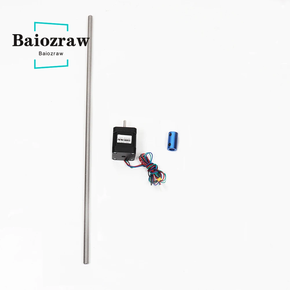 Запчасти для 3D-принтера оси Z MotorZ 17HS19-2004S1 ведущий винт и соединитель BLV MGN Cube -