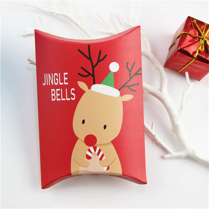 10 шт. подарочные коробки с оленем и Санта Клаусом|Подарочные сумки упаковка| |