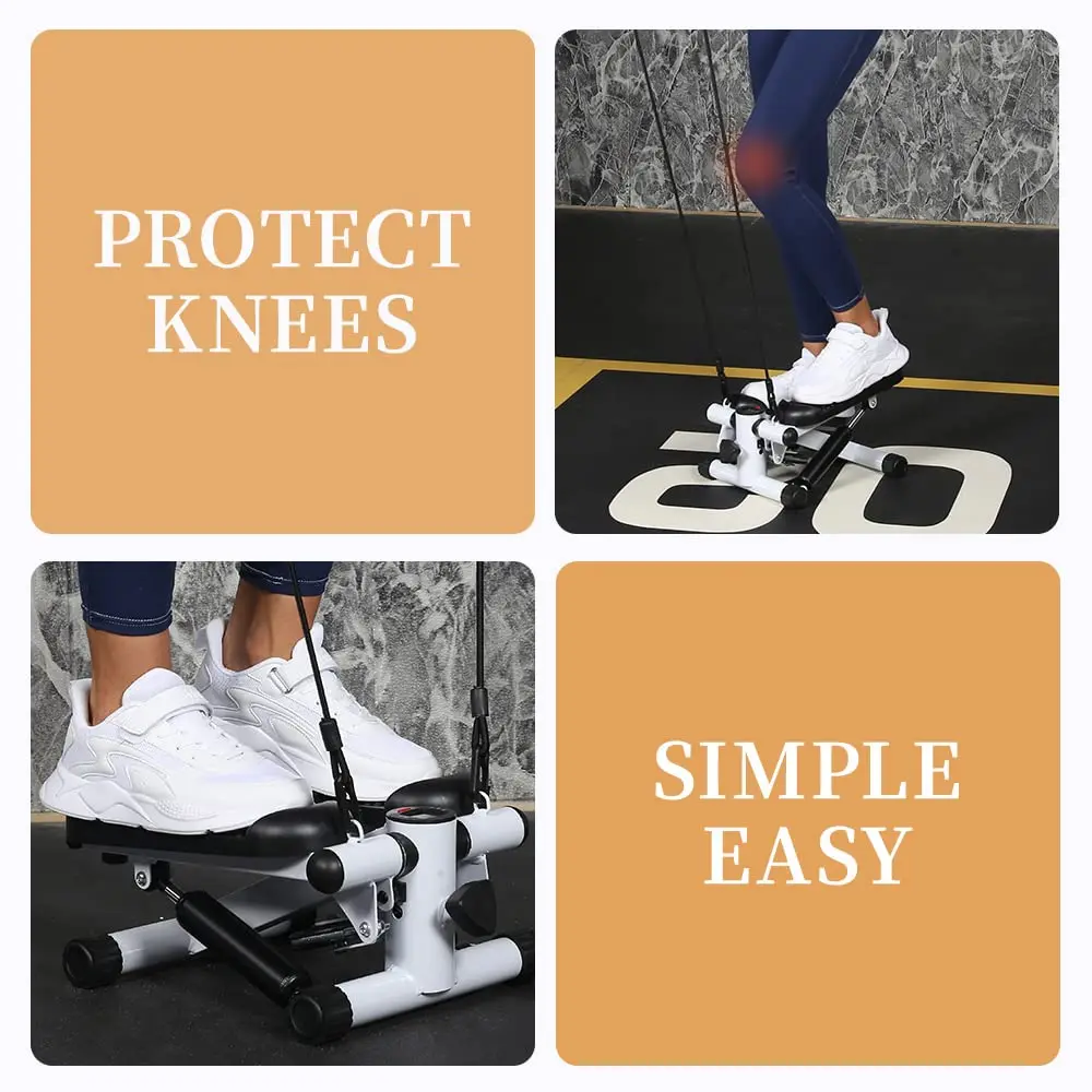 Мини-шаговый тренажер с резиновым ремешком шаговый домашнее оборудование для