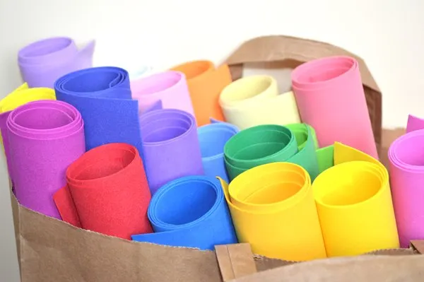 

1 mm thickness 49 * 49 cm EVA Foam Paper Sponge Foam KraFt PaPer foamiran FOR needLework Handcraft Flower