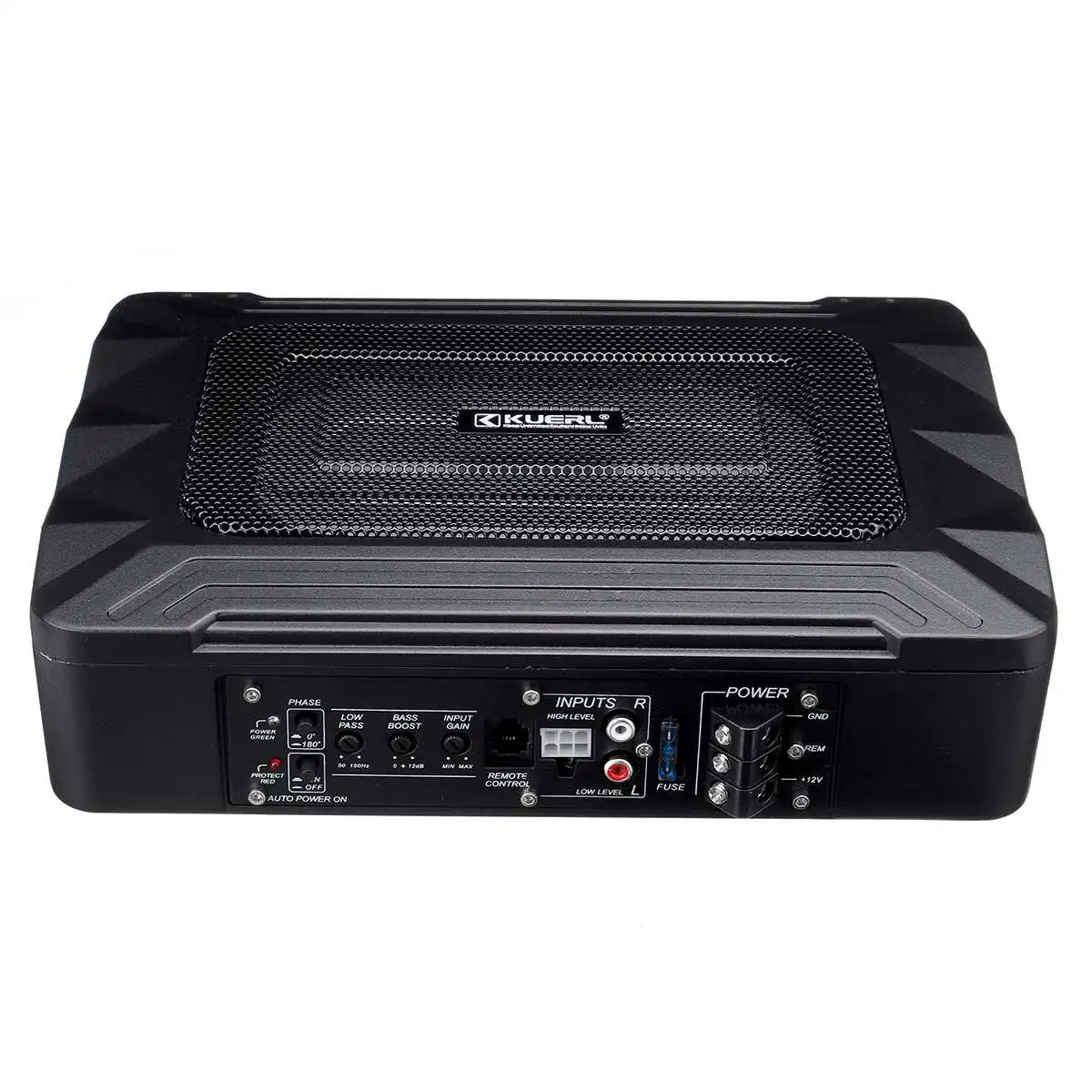 12V 600W Car Active Subwoofer Audio Speaker Amplifier Ultra thin Bass Auto Surround Sound System | Автомобили и мотоциклы