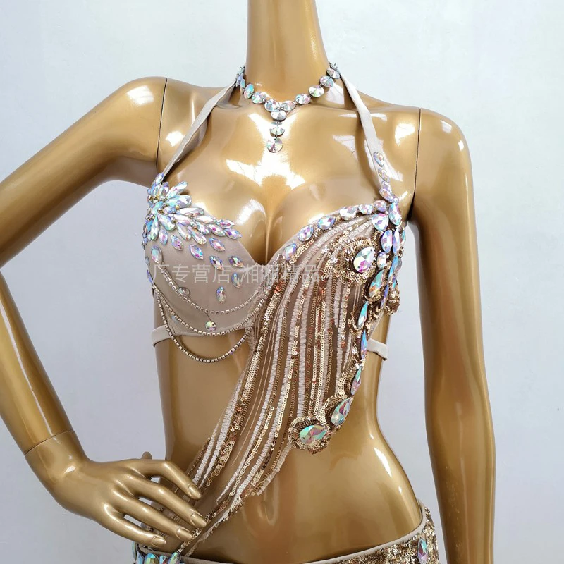 Юбка для сцены взрослых и женщин Великолепная юбка комплект из 3 предметов ручной