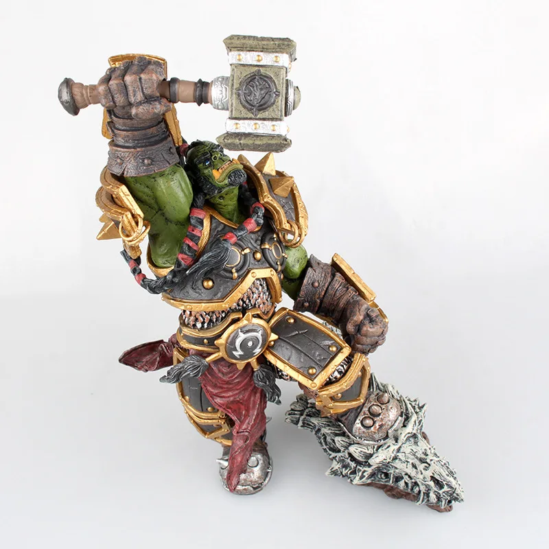 26 см DC WOW Thrall The Orc Shamman экшн фигурка игрушки кукла ПВХ ACGN Коллекционная модель