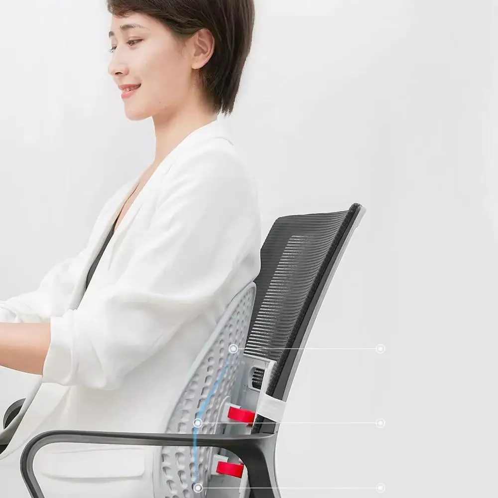 Leband Регулируемая эргономичная задняя панель Поддержка Массажная поддержка для