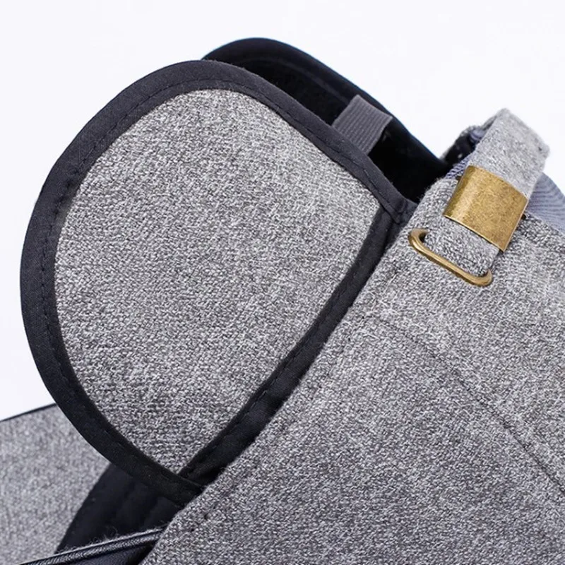 

SILOQIN Men Autumn Winter New Baseball Cap Middle-aged Elderly Earmuffs Warm Windproof Tongue Cap Adjustable Leisure Tourism Hat