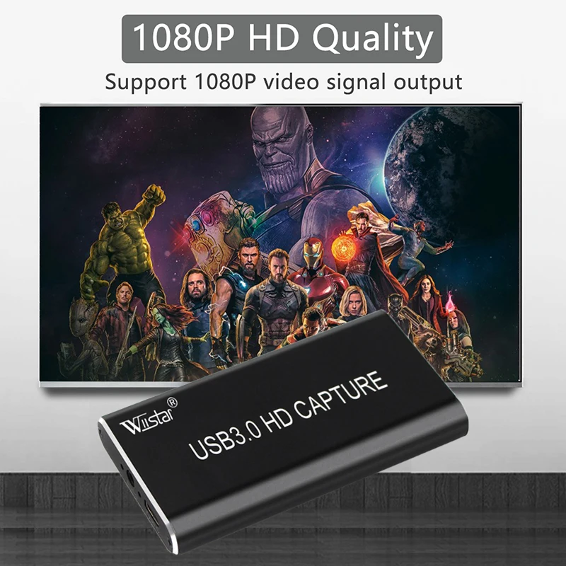 USB 3,0 захват HD к USB3.0 видео Захват ключ HD 1080P HD накопитель бесплатно превосходное устройство захвата для PS3 игровой поток жизни