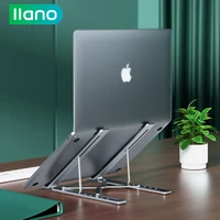 laptop stand holder riser computer adjustable height aluminum foldable portable notebook desk for macbook air pro lenovo bracket