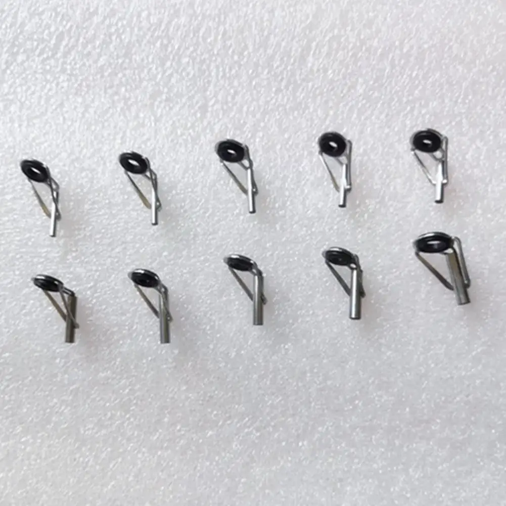 

50pcs/box Fishing Top Rings Rod Pole Repair Kit Line Sets Repair Rings Kit Eye Pole Diy Replacement Eyes Guides Accessories F7a9