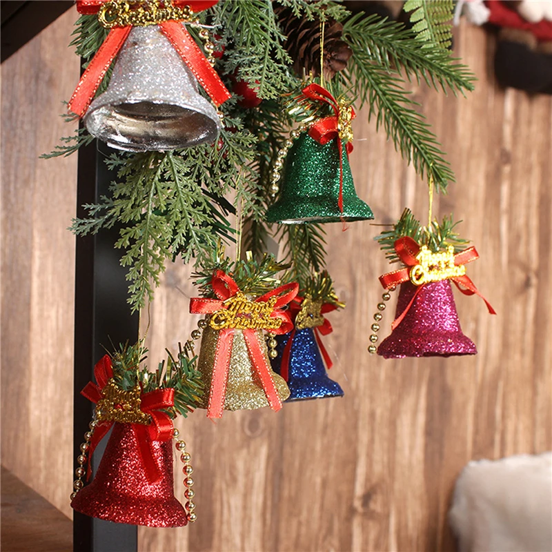 

Colorful PVC Jingle Bells Small Festival Party Decoration/Christmas Tree Decorations/DIY Crafts Accessories Xmas Hanging Bell