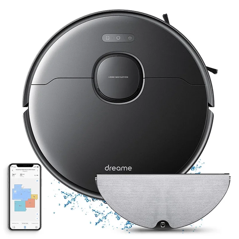2021 Dreame Bot L10 Pro Robot Vacuum Cleaner For Home 4 kPa Wet and Dry Smart Washing Vaccum cleaner robot Floor Cleaning