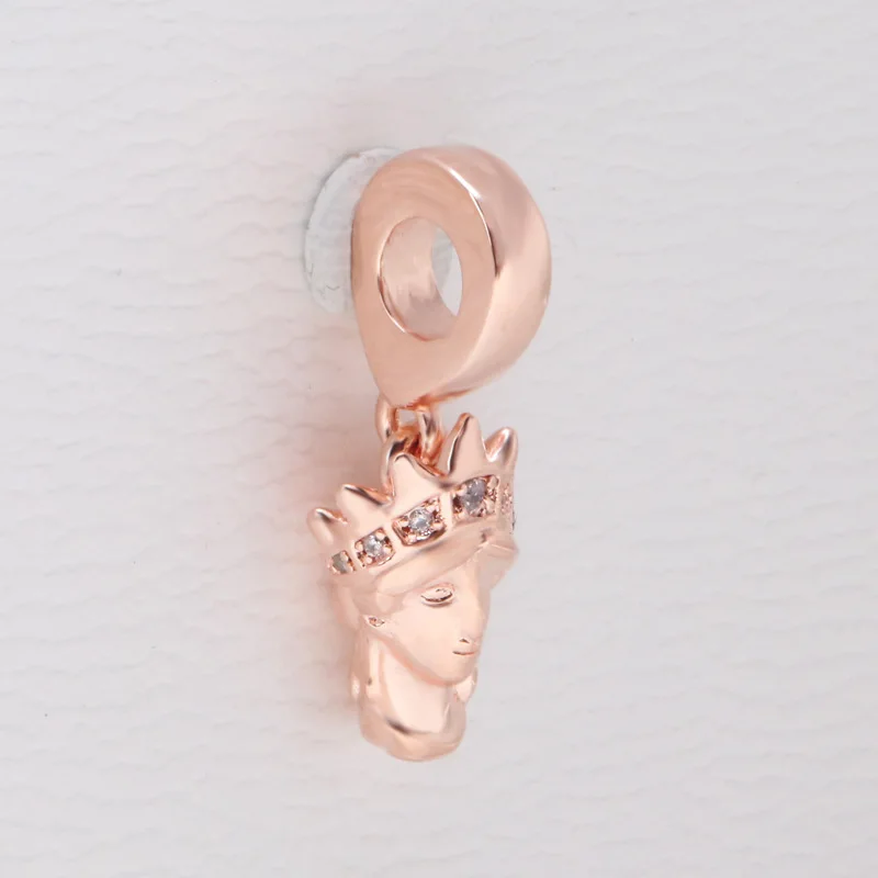 

Hot Popular Rose Gold New York Statue Of Liberty Pendant Necklace