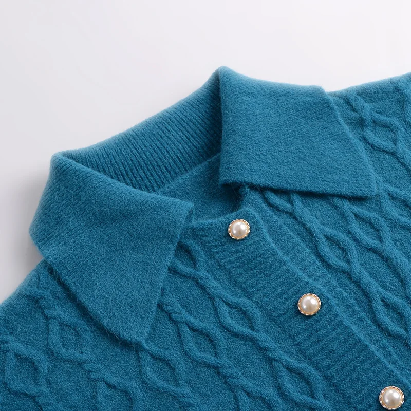 

Vintage warm soft sweater cardigan women loose outer wear new spring autumn lazy sweet salt short knitted cardigans jacket