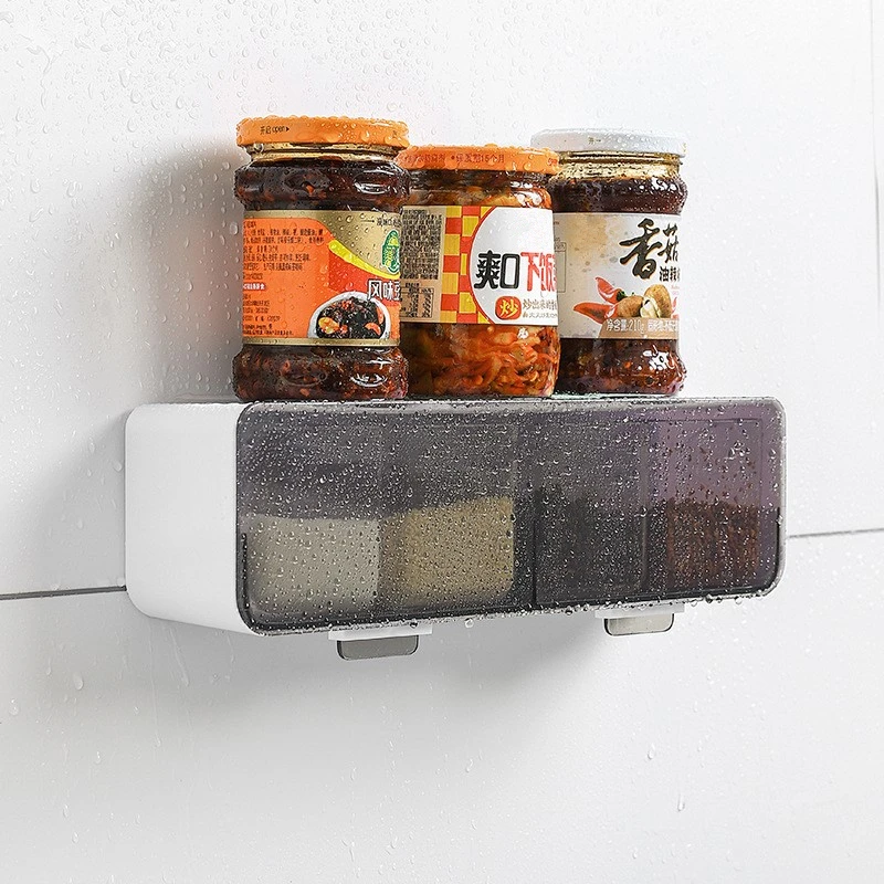 Pepper Salt with Spoon Icing Sugar Spice Rack Seasoning Box Condiment Jar Kitchen Gadget | Дом и сад
