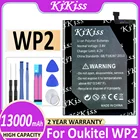 Аккумулятор для OUKITEL WP2 WP 2, 6,0 дюйма, MTK6750T, 4 + 64 ГБ, 13000 мАч