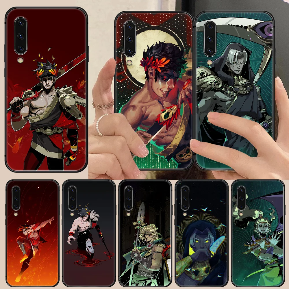 

game Hades Phone Case Cover For Samsung Galaxy A10 A20 A30 E A40 A50 A51 A70 A71 J 5 6 7 8 S black hoesjes trend cell cover soft