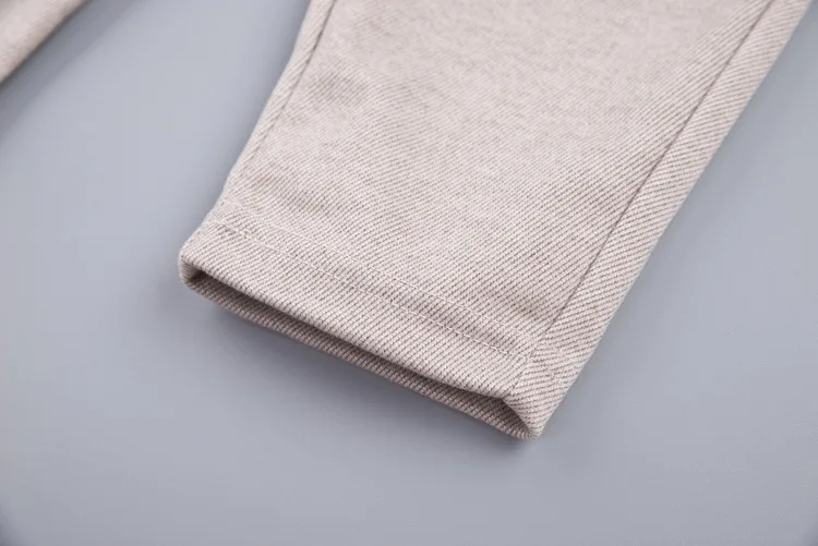 LOOZYKIT Children's Autumn Casual Trousers Children Cloths Kids Clothing Baby Solid Color Elastic Band Cotton Boys Girls Pants | Детская