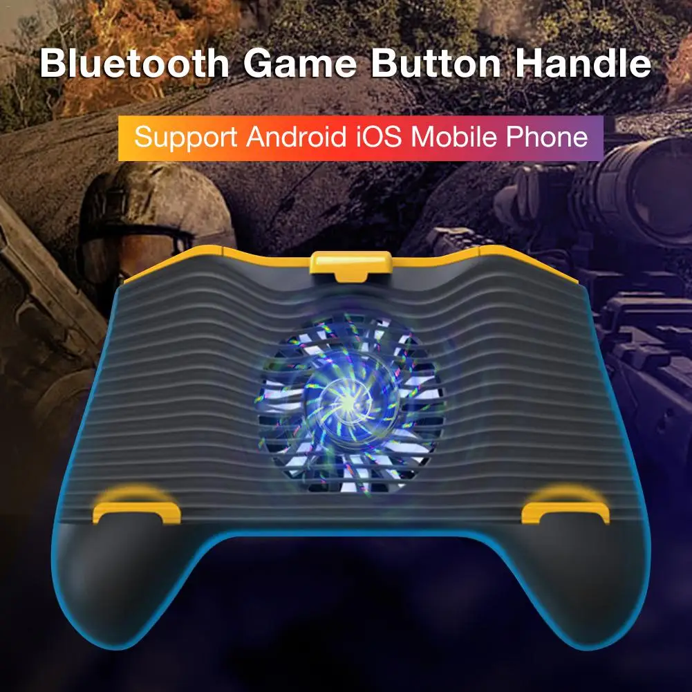 Мобильный игровой контроллер для PUGB Bluetooth Мобильный Джойстик Геймпад охлаждающая UGB Ручка для Apple Android iOS игры аксессуары