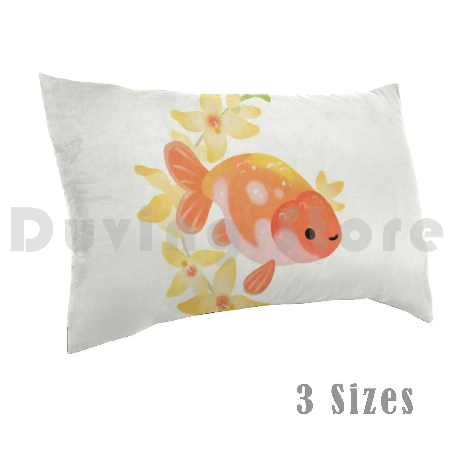 

Ranchu And Forsythias 2 Pillow Case Printed 35x50 Goldfish Fish Ranchu Forsythia Forsythias Flower Spring