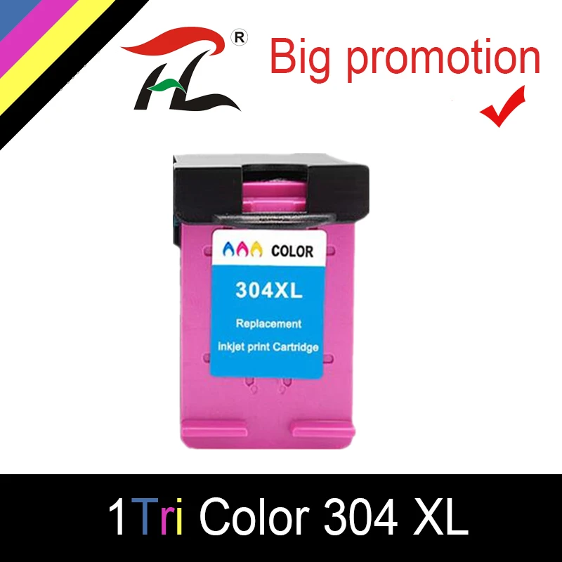

304XL Remanufacture Replacement For HP304 Ink Cartridge For HP 304 XL Deskjet 2620 All-in 3700 3720 3752 5000 5010 5030 Printer