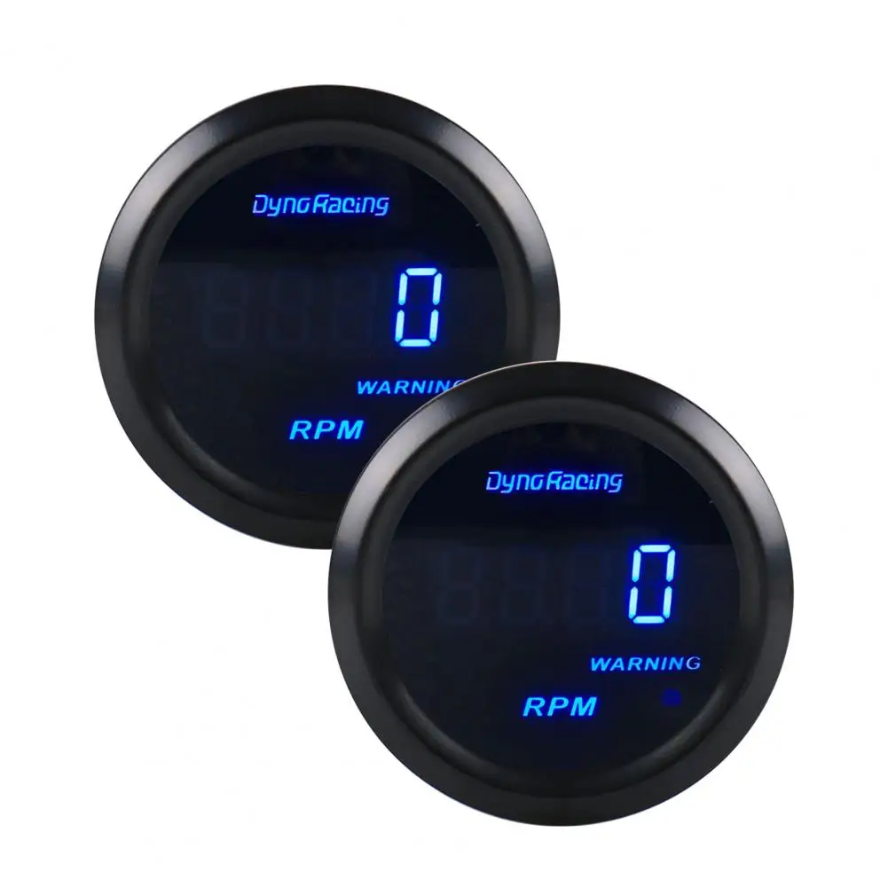 Светодиодный Тахометр 0-9000 об/мин 12 В ABS гоночный инструмент автомобильный