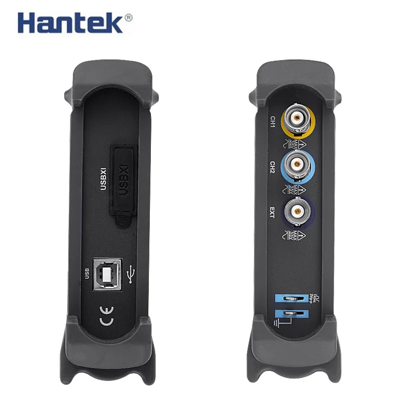 Hantek6052BE ПК USB аналоговый Виртуальный осциллограф 2CH 50 МГц 150 мкс/с инструменты portalbe