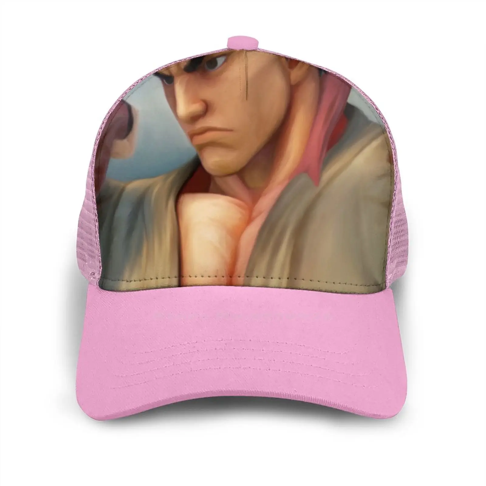 

Ryu Curved Edge Mesh Baseball Cap Ryu Sfv Ryu V Ryu Art