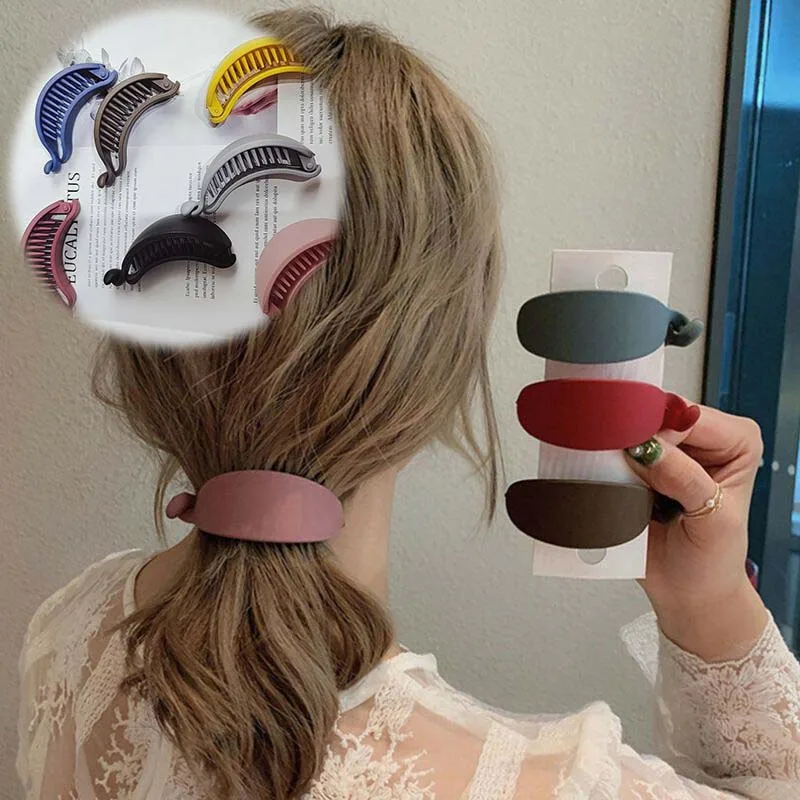 

Hairpin Elegant Women's Clips Hair Accessories Catch Ponytail Banana Clip Prom