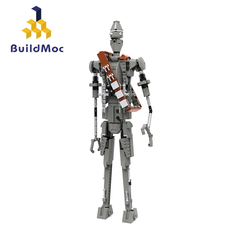 

MOC IG-Series Assassin Robot Building Block Kit Space War Killer Character Nurse Figure Brick Model Kid Puzzle Brain Toy Birthd