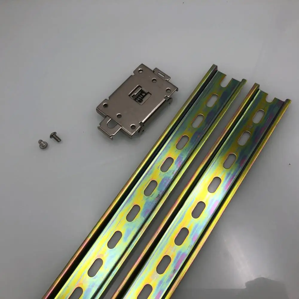 1set din rails set with ssr mount voron 2 4 3d printer diy kit for cnc extruder 3d printer motor free global shipping