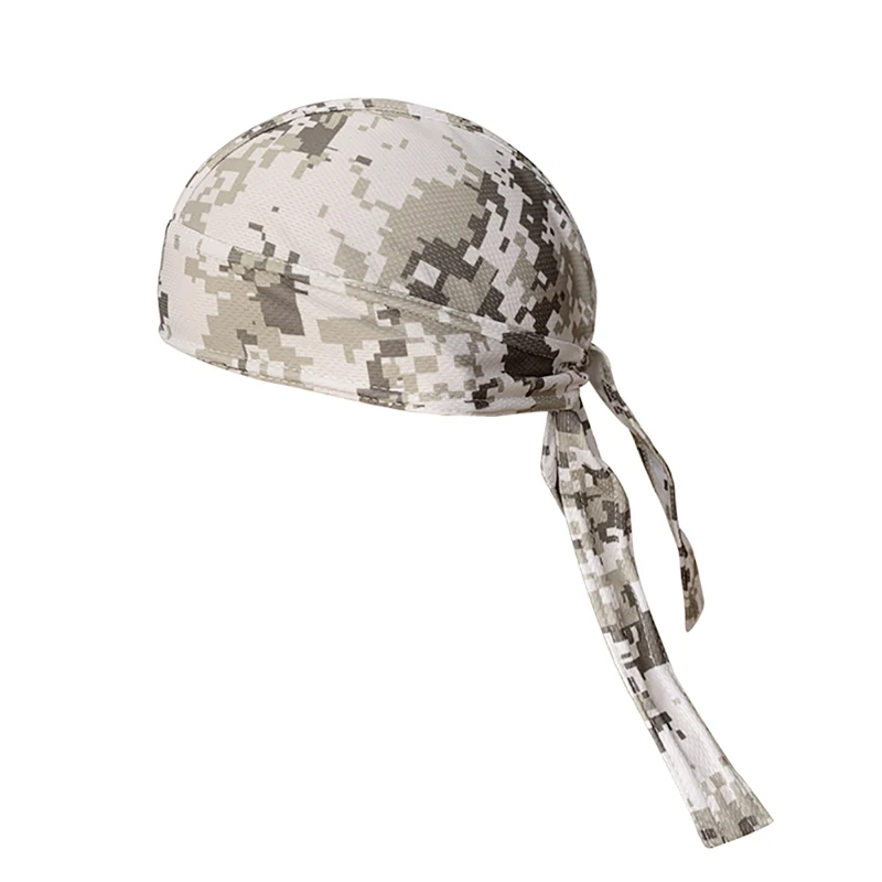 Cycling Caps Quick Dry Breathable Pirate Cap Helmet Moisture Wicking Sunshade Head Cover Headscarf Bandana Headbands NEW | Спорт и