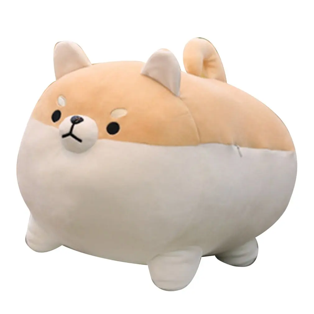

New 40cm Cute Shiba Inu Dog Plush Toy Stuffed Soft Animal Corgi Chai Pillow Christmas Gift for Kids Kawaii Valentine Present