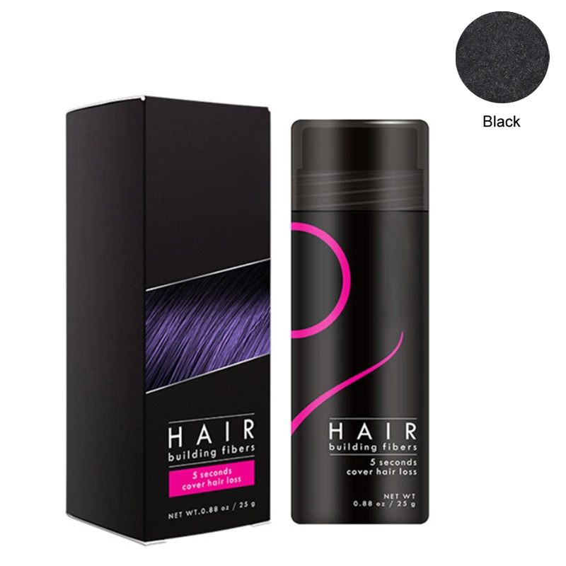 

2019 Hair Strengthening Fiber Powders 25g Useful Increases Hair Volume Men Women