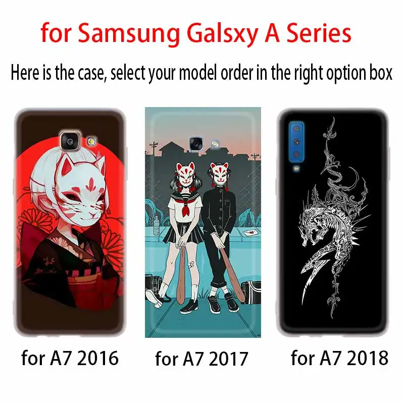 Fox Mas case Silicone cover For Samsung A10 A20 A30 A40 A50 A70 A31 A41 A51 A71 a10s S E Note 8 9 10 Pro Star | Мобильные телефоны