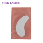 Песня ресницы 3D супер тонкий и мягкий, без ворса, поверхности гидрогель наручники для наращивания ресниц 2 г каждая пара 10 шт.