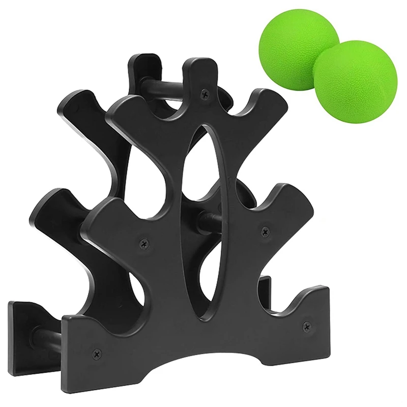 

Tier Dumbbell Rack,With A Peanut Massage Ball,Dumbbell Tree Rack,Compact Dumbbell Rack For Lightweight Dumbbell