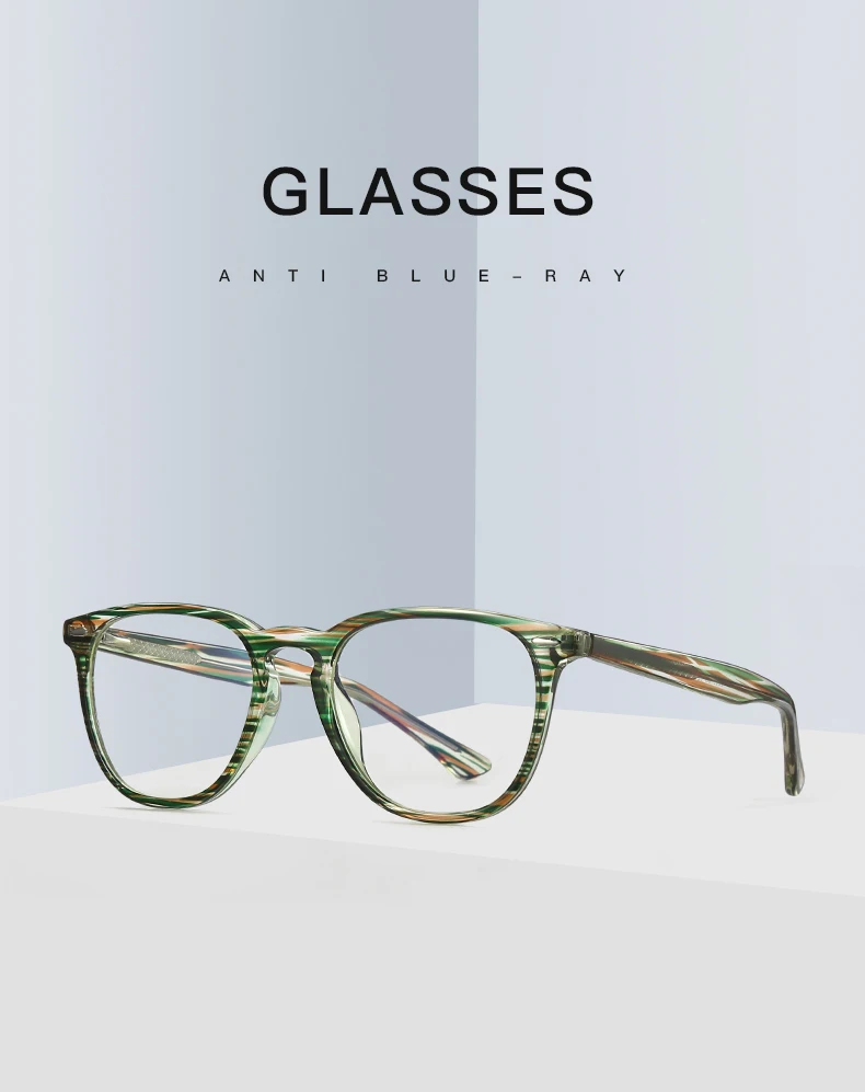 

Unisex Colorful TR90 Optical Frame With Anti Blue Light Filter UV400 Fashionable Eyeglasses