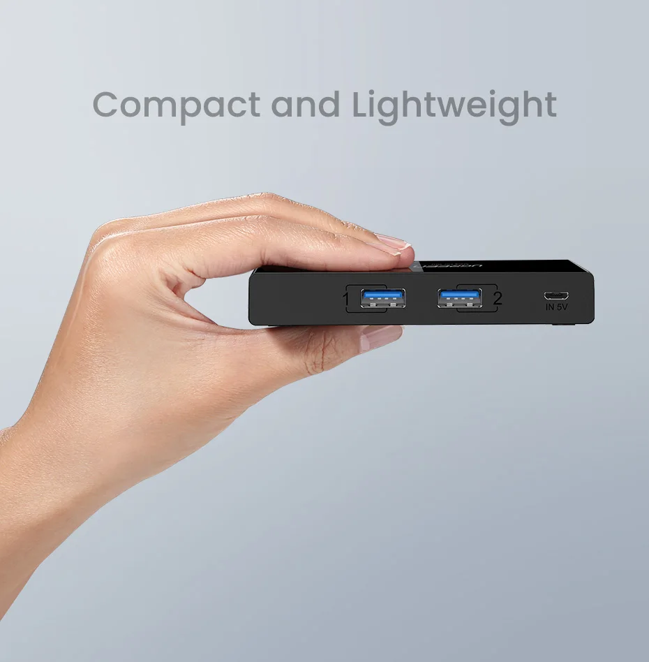 Ugreen KVM переключатель USB 3,0 2,0 USB Переключатель Селектор 2 порта ПК обмен 4 устройства для клавиатуры мышь Сканер Принтер Kvm переключатель