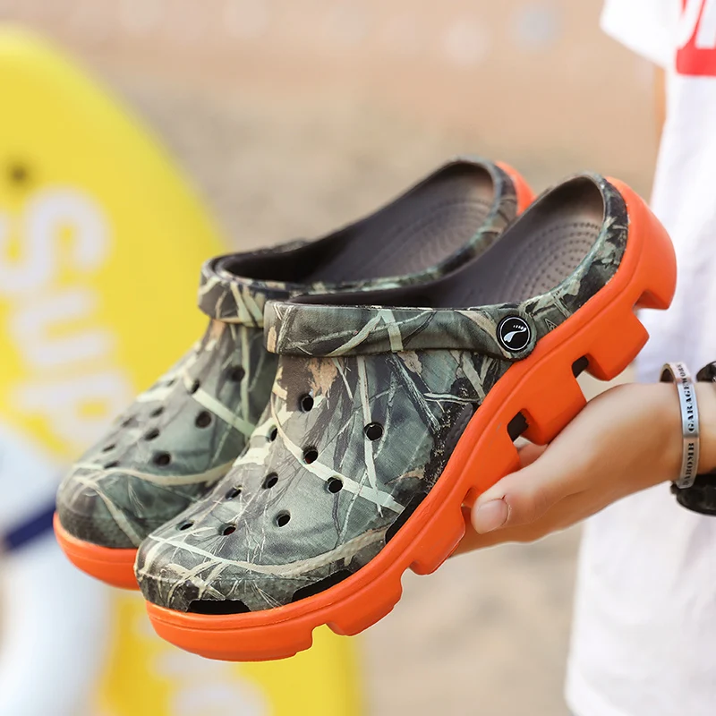 Оригинальный сада флип-флоп ремешок быстросохнущая водонепроницаемая обувь для