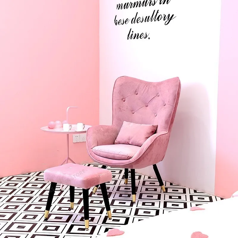 Скандинавский диван стул простой современный гостиная ленивый спальня милая