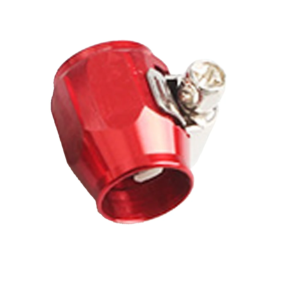 

Adapter Parts Aluminium Alloy Automotive Strength Connector Easy Install End Fitting Universal Practical Hose Finisher Clamp
