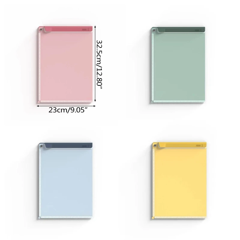 Пластиковый держатель для файлов Съемный зажим хранения записей в школе и офисе |