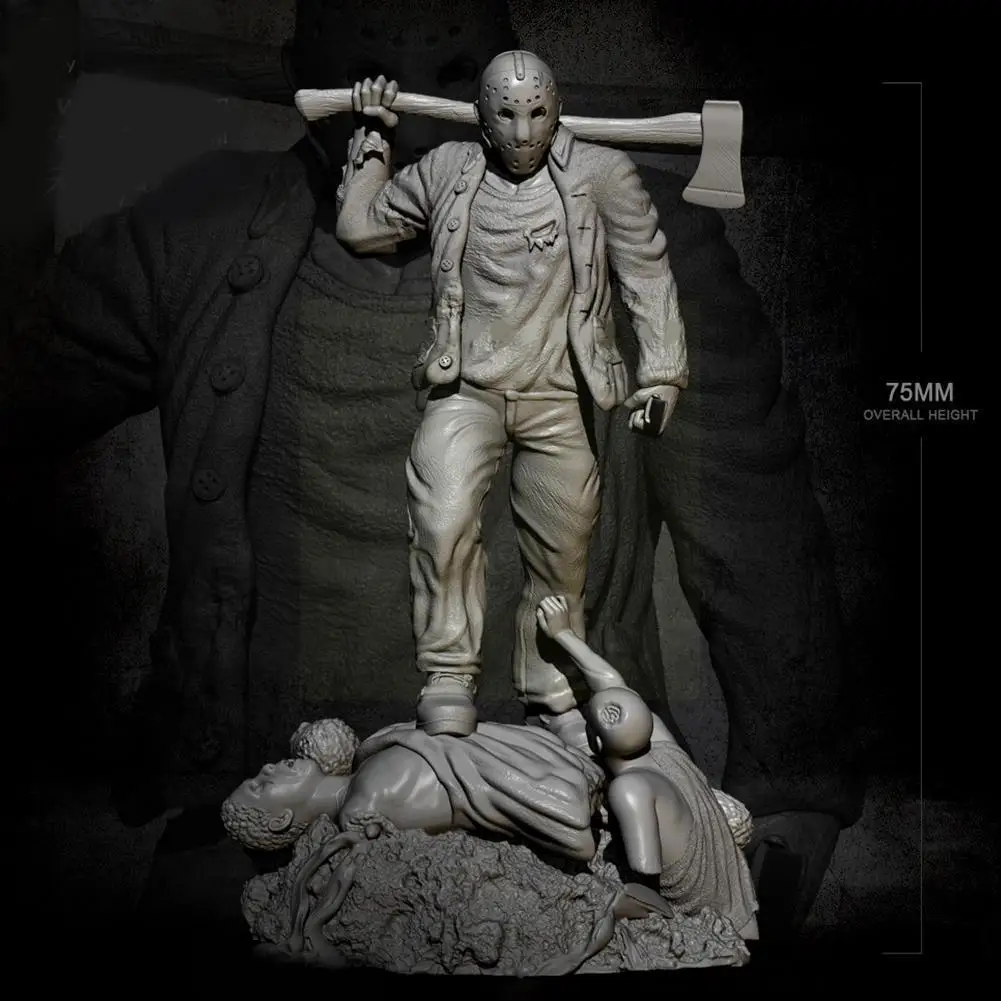 

Модель из смолы h75мм 1/24, наборы фигурок, игрушка «сделай сам», самособранные игрушки, модель, подарок F6Q9