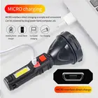 Супермощный светодиодный фонарик OSL, тактифонарь фонарик с USB-зарядкой, уличный водонепроницаемый прожектор дальнего действия, ультраяркие прожекторы